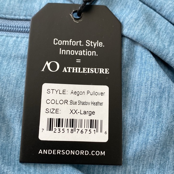 AndersonOrd men’s pullover XXL. NWT - Picture 8 of 9